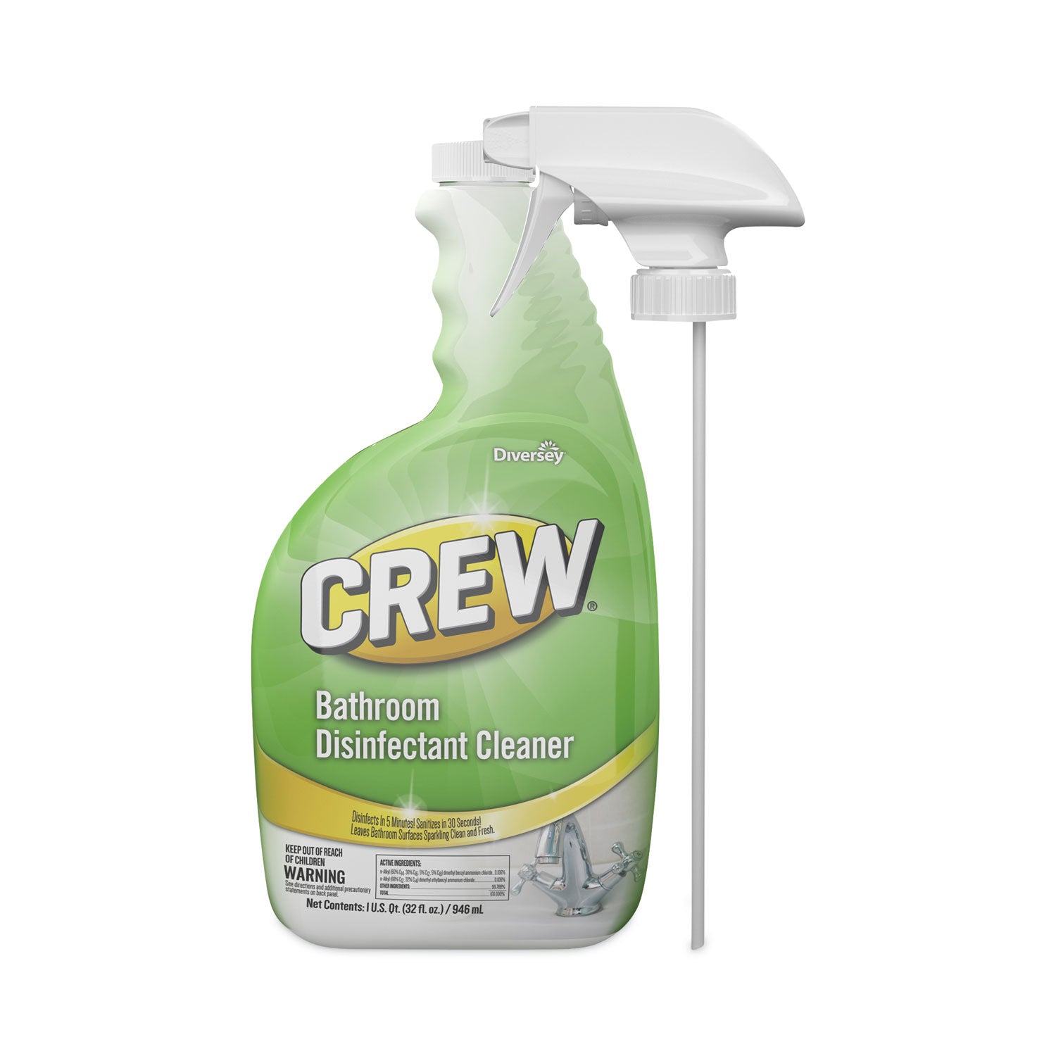 crew-bathroom-disinfectant-cleaner-floral-scent-32-oz-spray-bottle-4-carton_dvocbd540199 - 1