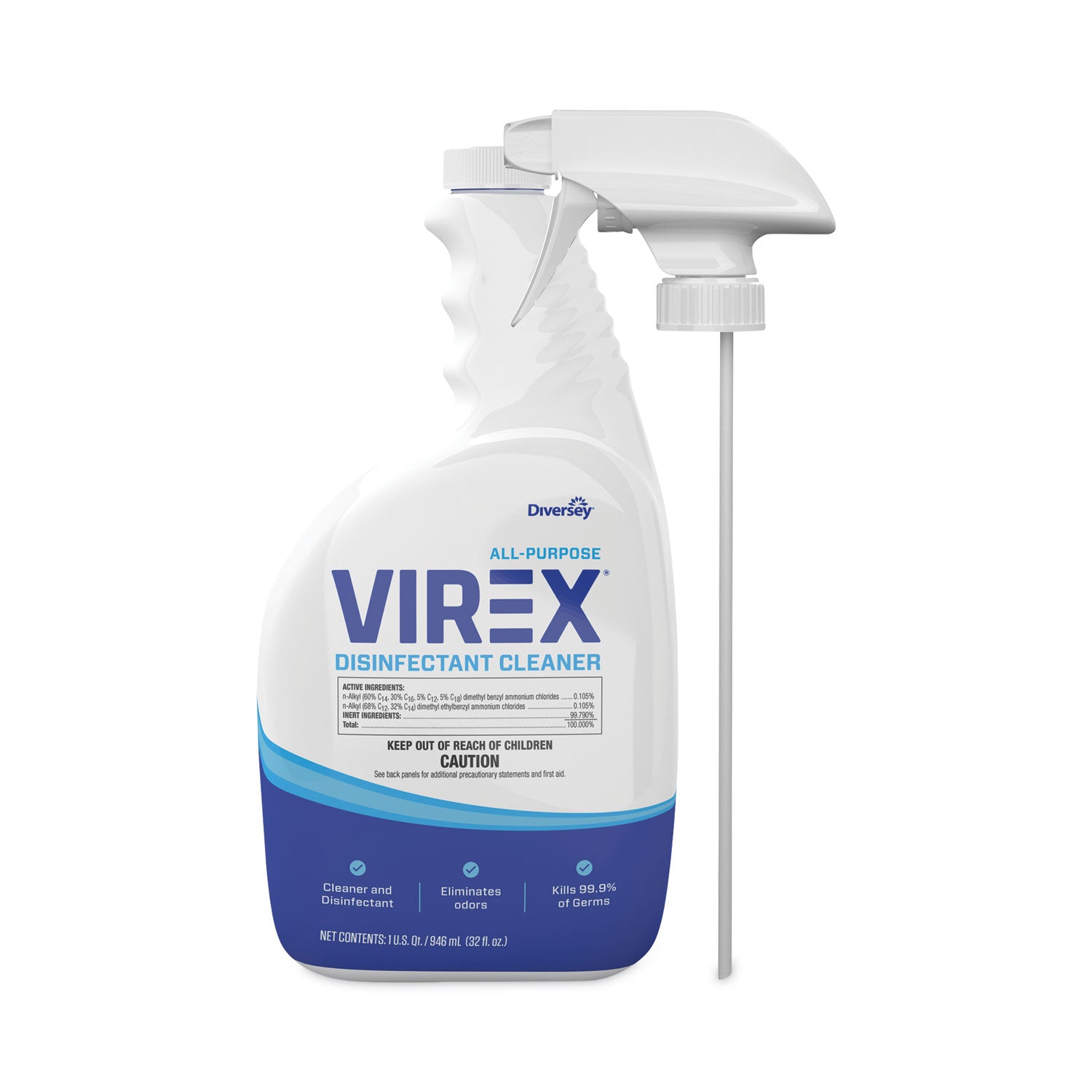 virex-all-purpose-disinfectant-cleaner-lemon-scent-32-oz-spray-bottle-4-carton_dvocbd540540 - 1