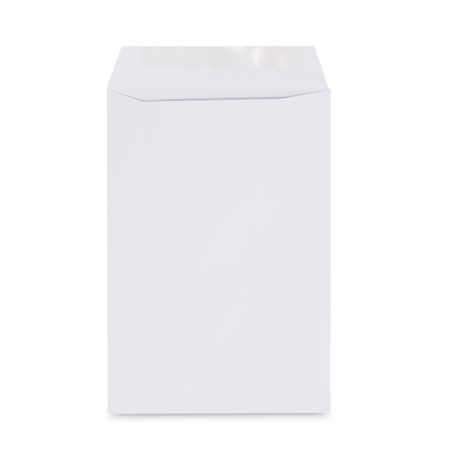 Catalog Envelope, 24 lb Bond Weight Paper, #1 3/4, Square Flap, Gummed Closure, 6.5 x 9.5, White, 500/Box - 