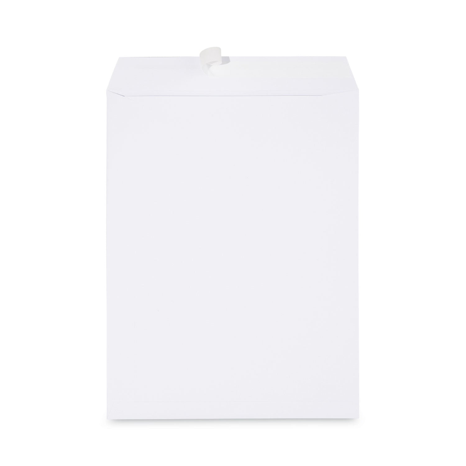 Catalog Envelope, 24 lb Bond Weight Paper, #13 1/2, Square Flap, Gummed Closure, 10 x 13, White, 250/Box - 