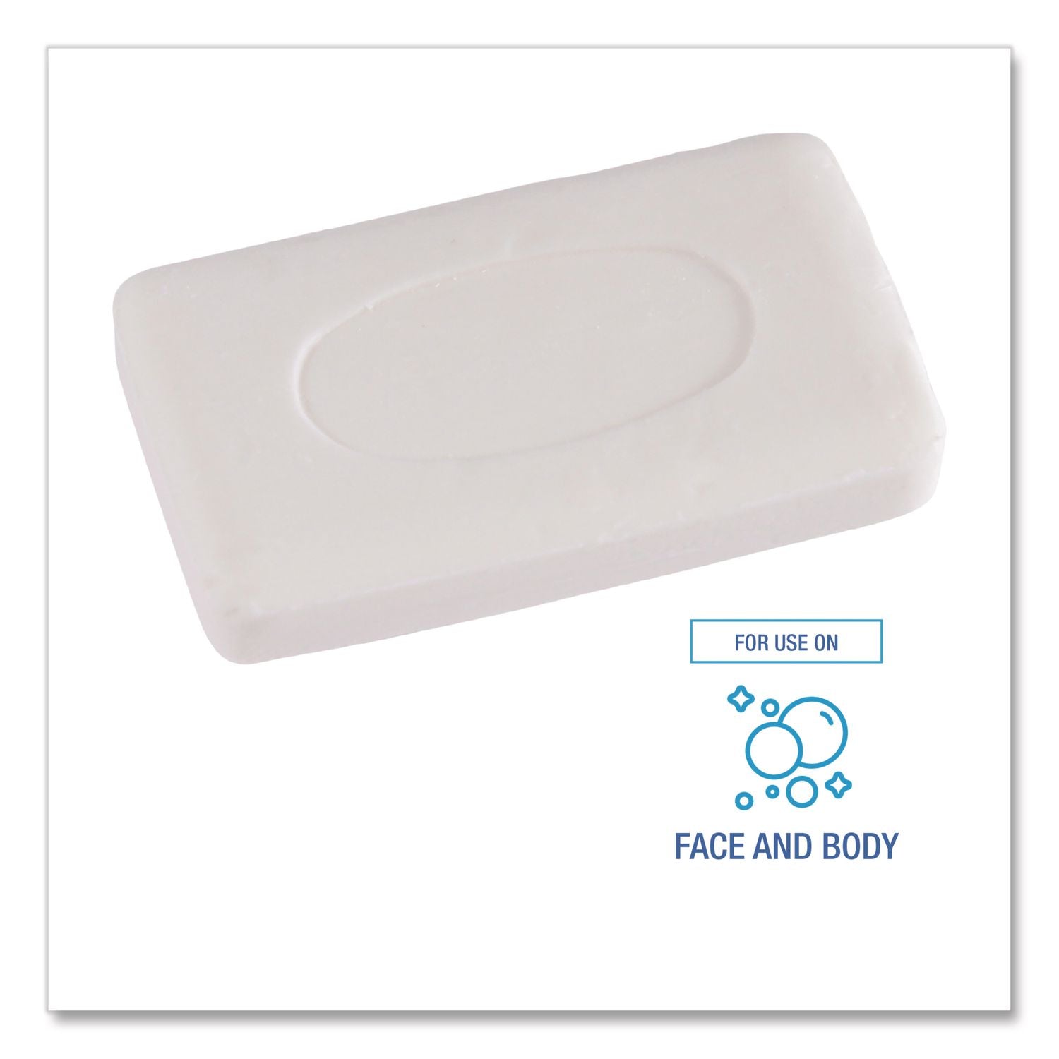 Face and Body Soap, Paper Wrapped, Floral Fragrance, # 3 Soap Bar, 144/Carton