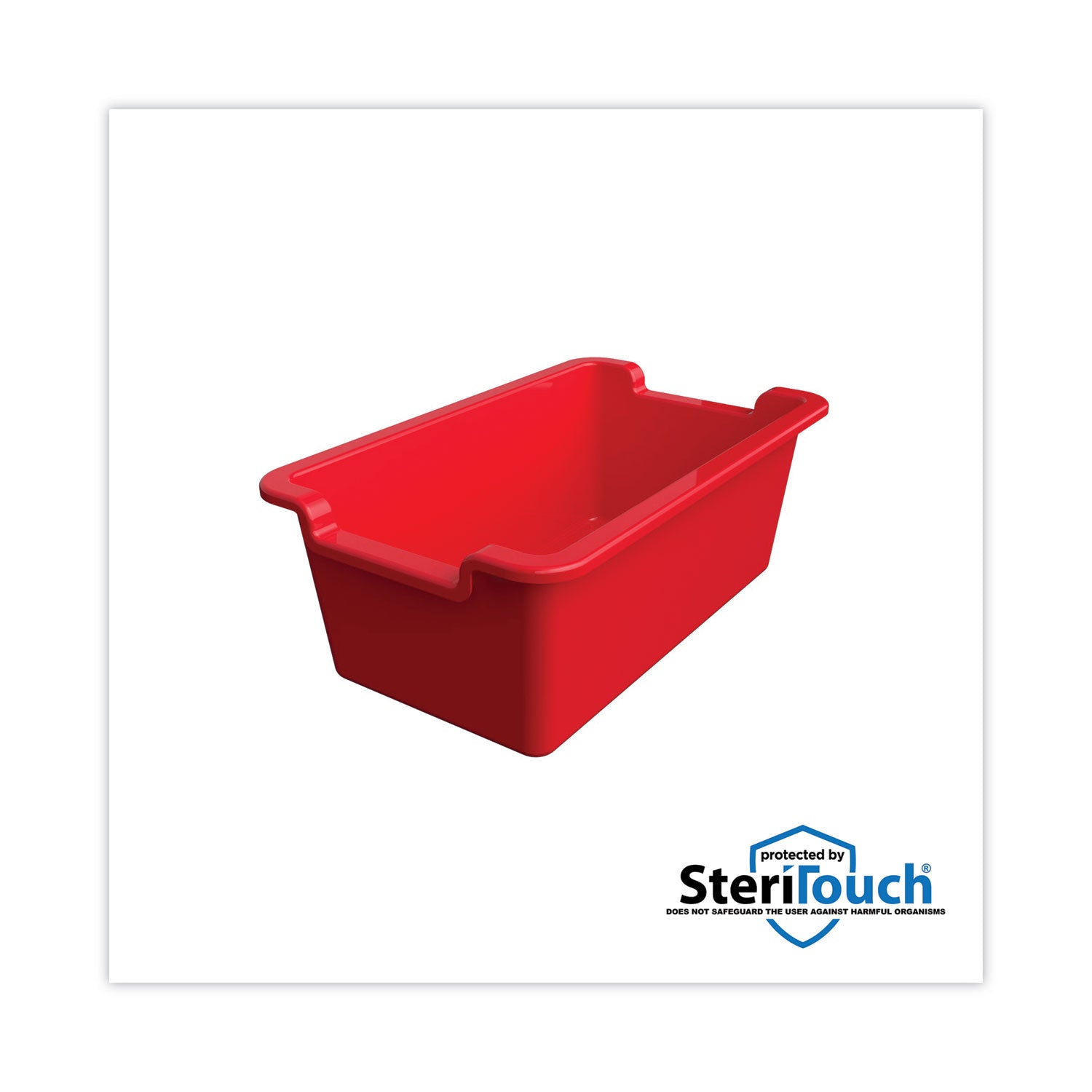 antimicrobial-rectangle-storage-bin-red_def39510red - 4