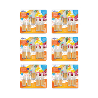 Electric Scented Oil Air Freshener Refill, Hawaiian Blossoms and Papaya, 0.67 oz Bottle, 5/Pack, 6 Pack/Carton