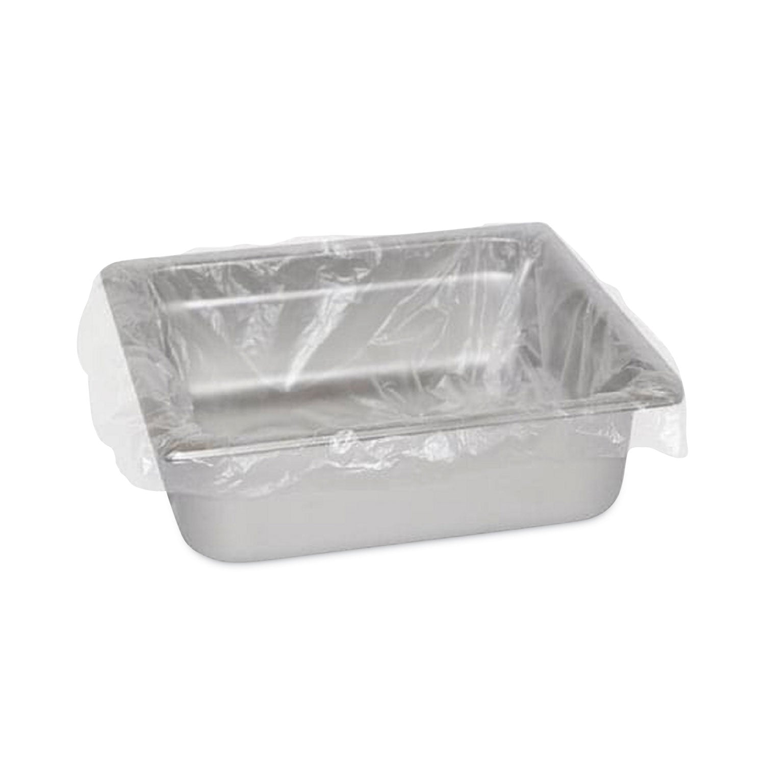 Steam Pan Liners, With Twist Ties, 0.33, 0.25 Pan, 0.02 mil, 18" x 14", 250/Carton