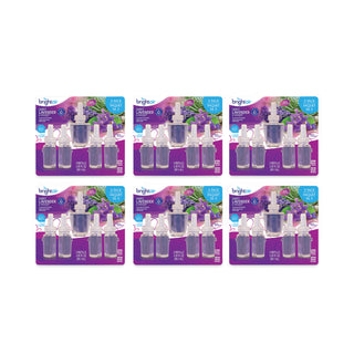 Electric Scented Oil Air Freshener Refill, Sweet Lavender and Violet, 0.67 oz Bottle, 5/Pack, 6 Pack/Carton