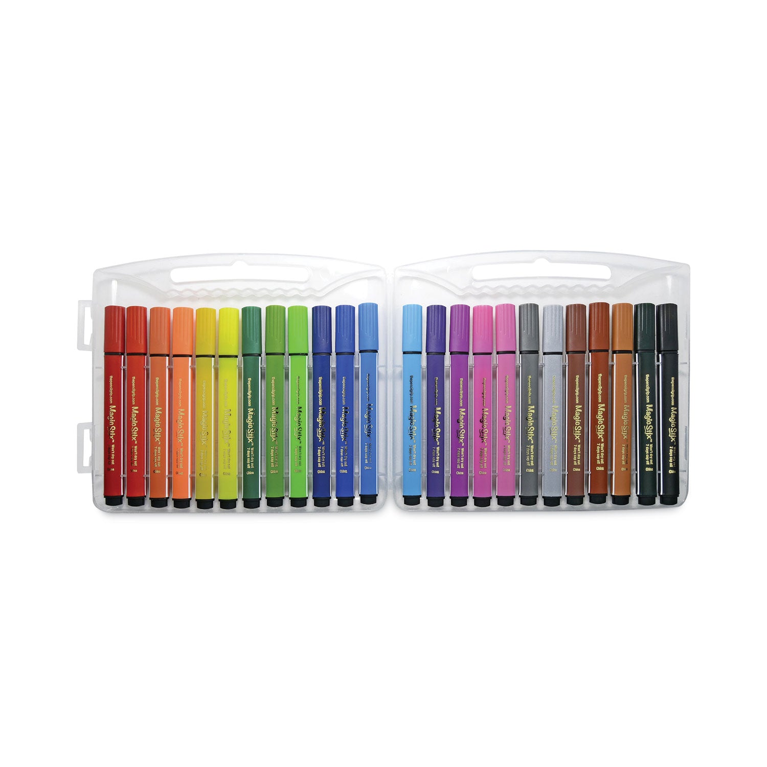 magic-stix-markers-medium-bullet-tip-assorted-colors-24-pack_tpg397 - 2
