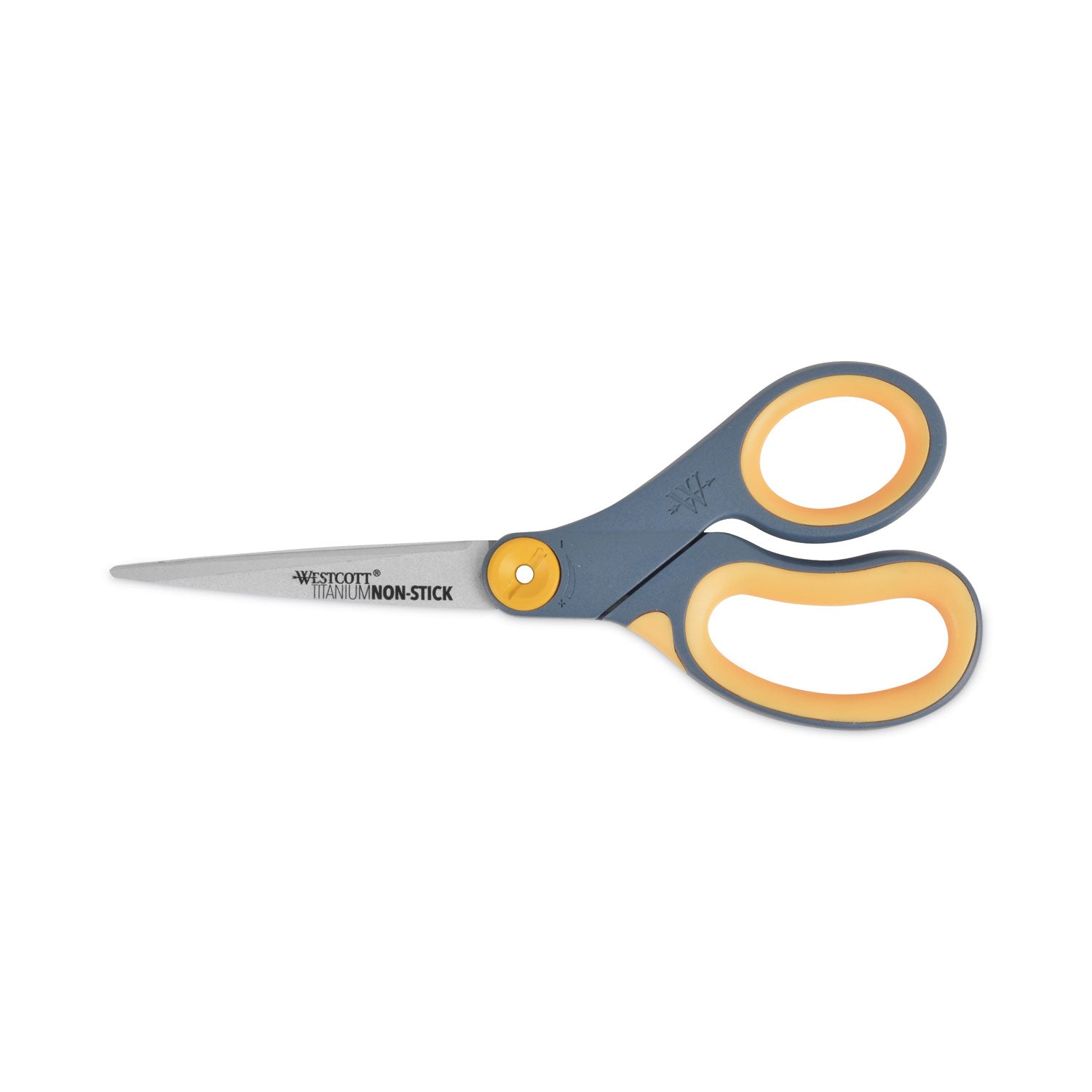 non-stick-titanium-bonded-scissors-8-long-325-cut-length-gray-yellow-straight-handle_acm14849 - 1