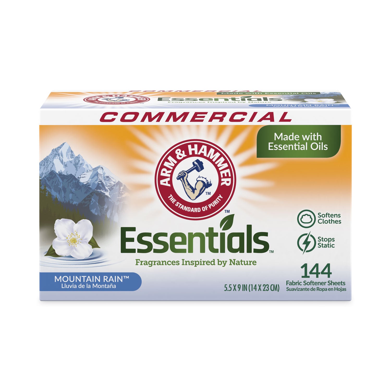 essentials-dryer-sheets-mountain-rain-144-sheets-box-6-boxes-carton_cdc3320000102 - 1