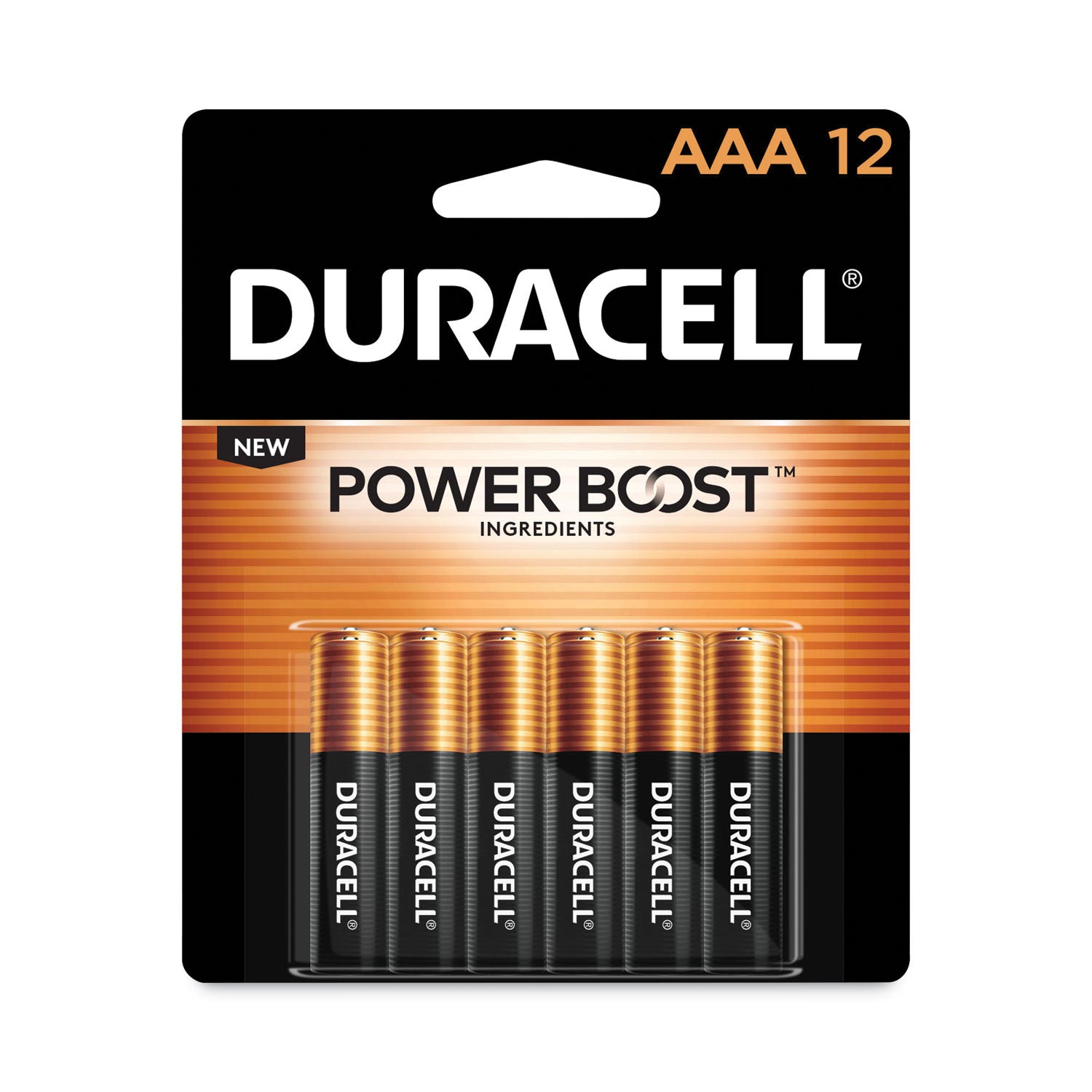 Power Boost CopperTop Alkaline AAA Batteries, 12/Pack - 