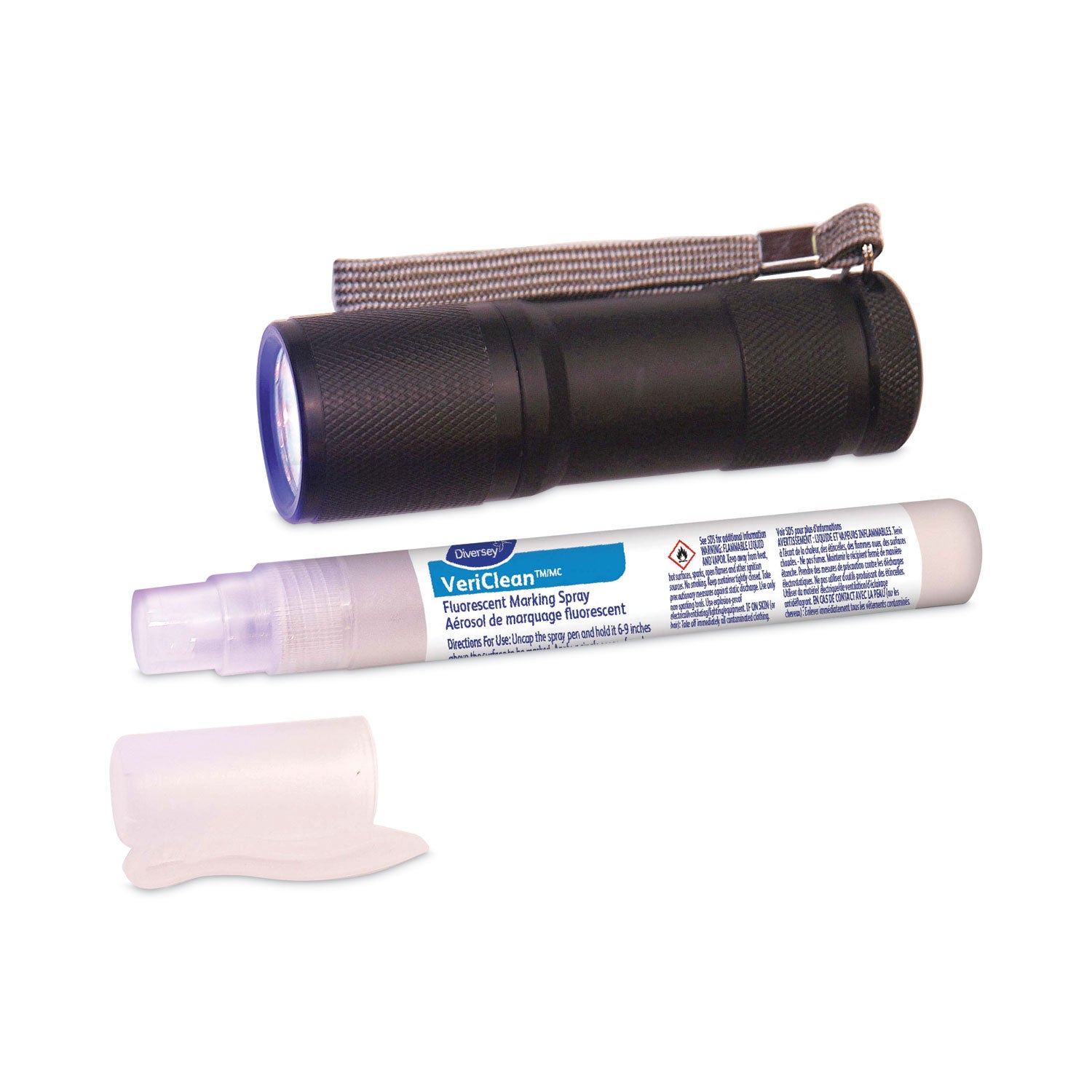 Vericlean Fluorescent Marking Spray, 10 mL Spray, 6/Carton