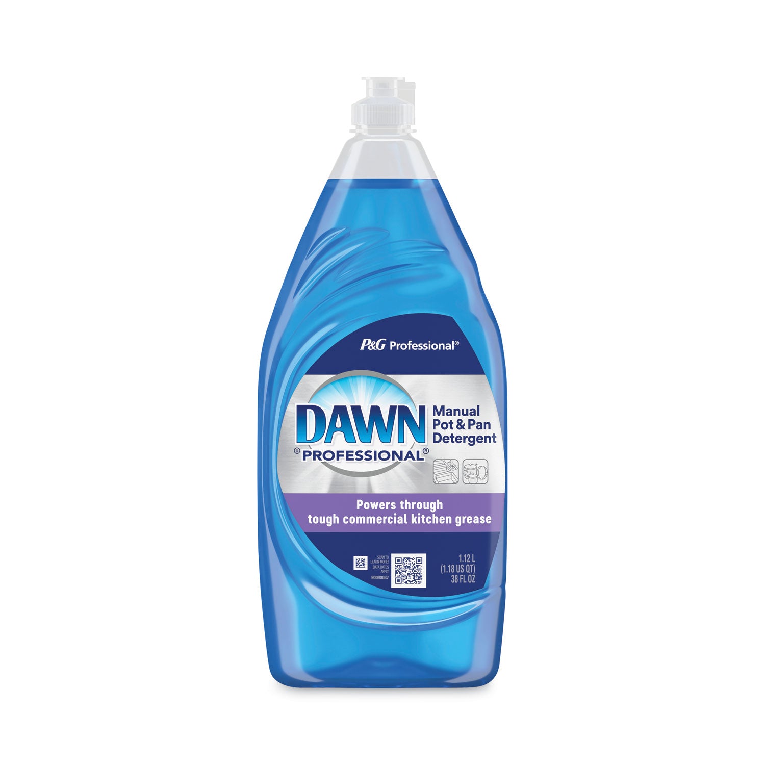 Manual Pot/Pan Dish Detergent, 38 oz Bottle - 