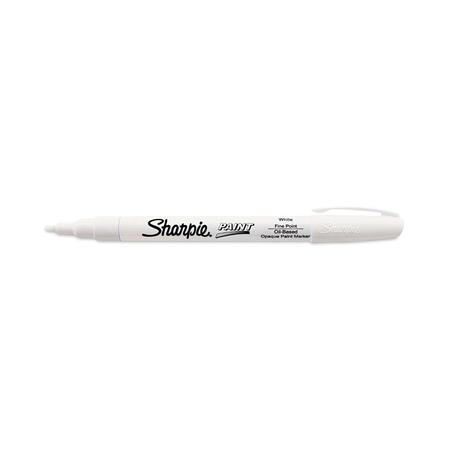 permanent-paint-marker-fine-bullet-tip-white-dozen_san2107616 - 2