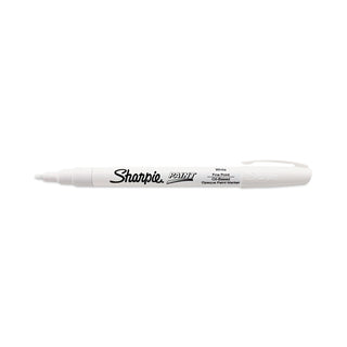 permanent-paint-marker-fine-bullet-tip-white-dozen_san2107616 - 2