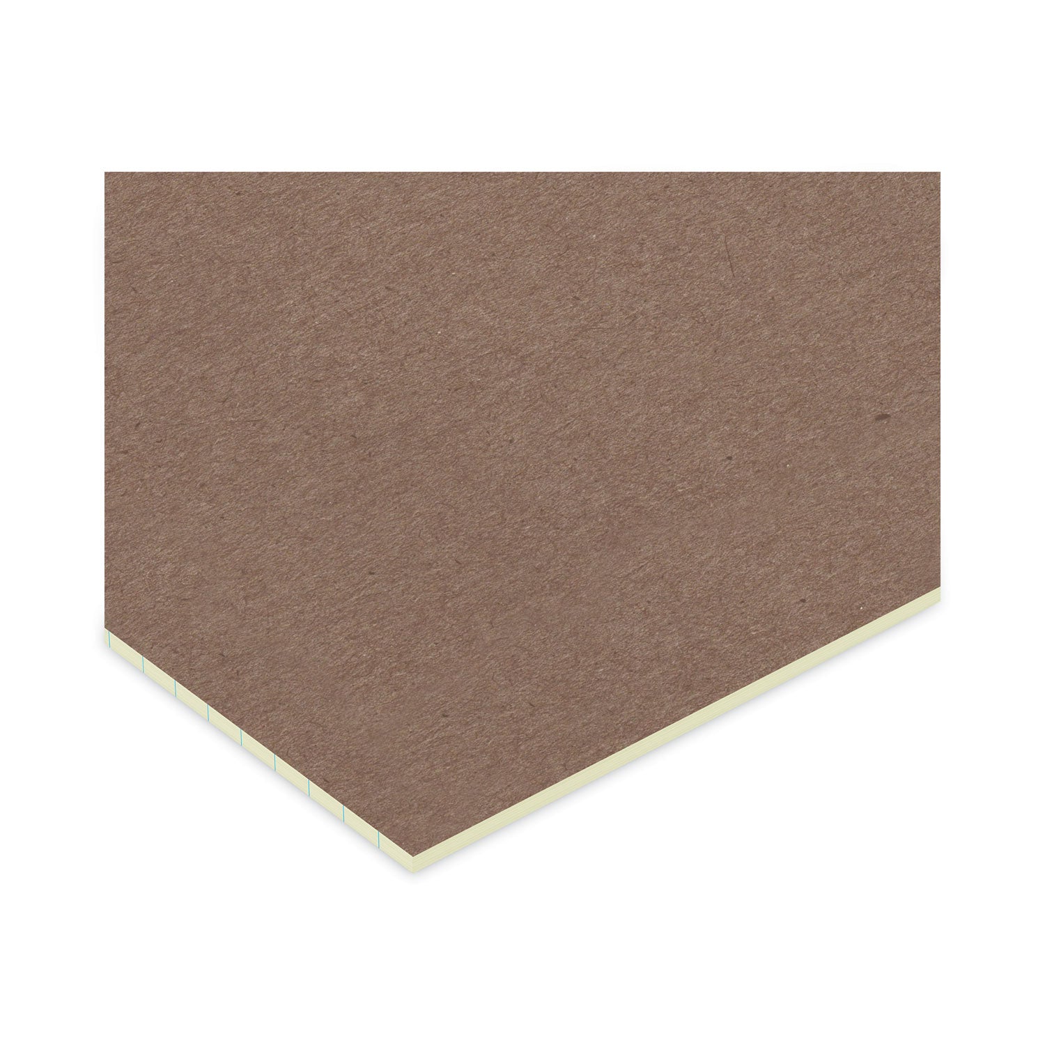 Glue Top Pads, Wide/Legal Rule, 50 Canary-Yellow 8.5 x 11 Sheets, Dozen - 