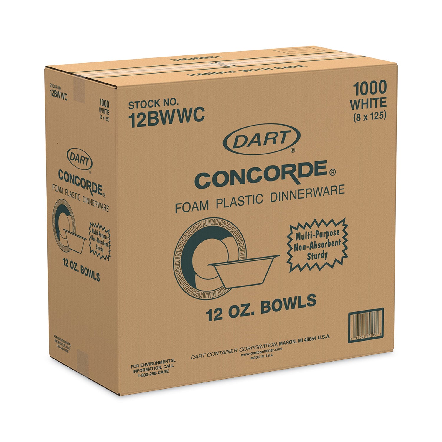 concorde-non-laminated-foam-bowl-12-oz-white-125-pack-8-packs-carton_dcc12bwwc - 4