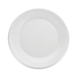quiet-classic-laminated-foam-dinnerware-plate-9-white-125-pack-4-packs-carton_dcc9pwq - 1