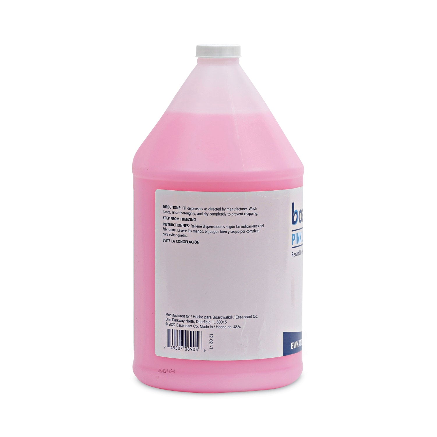 Mild Cleansing Pink Lotion Soap, Cherry Scent, Liquid, 1 gal Bottle, 4/Carton