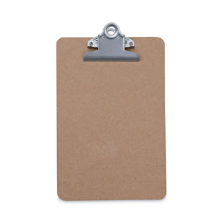 hardboard-clipboard-075-clip-capacity-holds-5-x-8-sheets-brown-3-pack_unv05610vp - 1