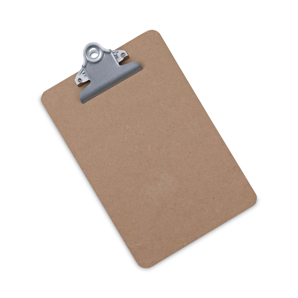 hardboard-clipboard-075-clip-capacity-holds-5-x-8-sheets-brown-3-pack_unv05610vp - 8