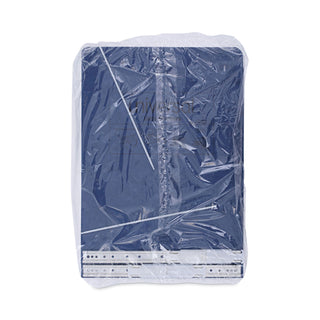 Pressboard Hanging Binder, 2 Posts, 6" Capacity, 9.5 x 11, Blue - 
