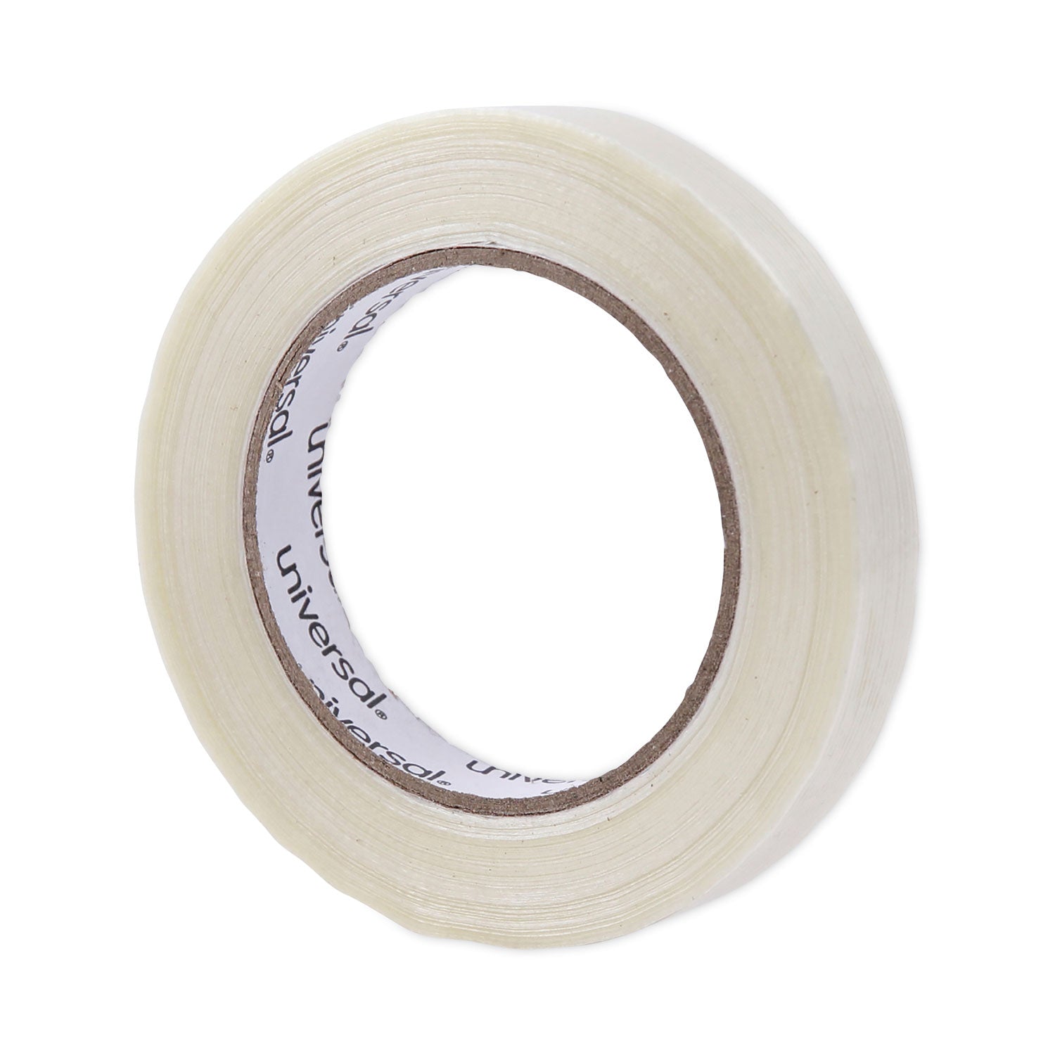 120# Utility Grade Filament Tape, 3" Core, 18 mm x 54.8 m, Clear - 