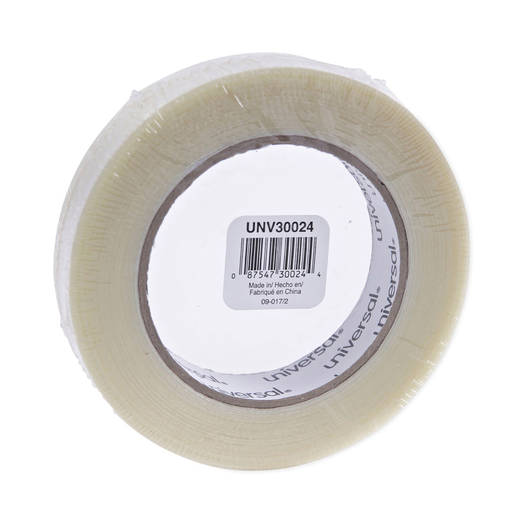 120# Utility Grade Filament Tape, 3" Core, 24 mm x 54.8 m, Clear - 