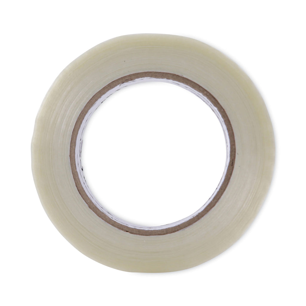 120# Utility Grade Filament Tape, 3" Core, 48 mm x 54.8 m, Clear - 