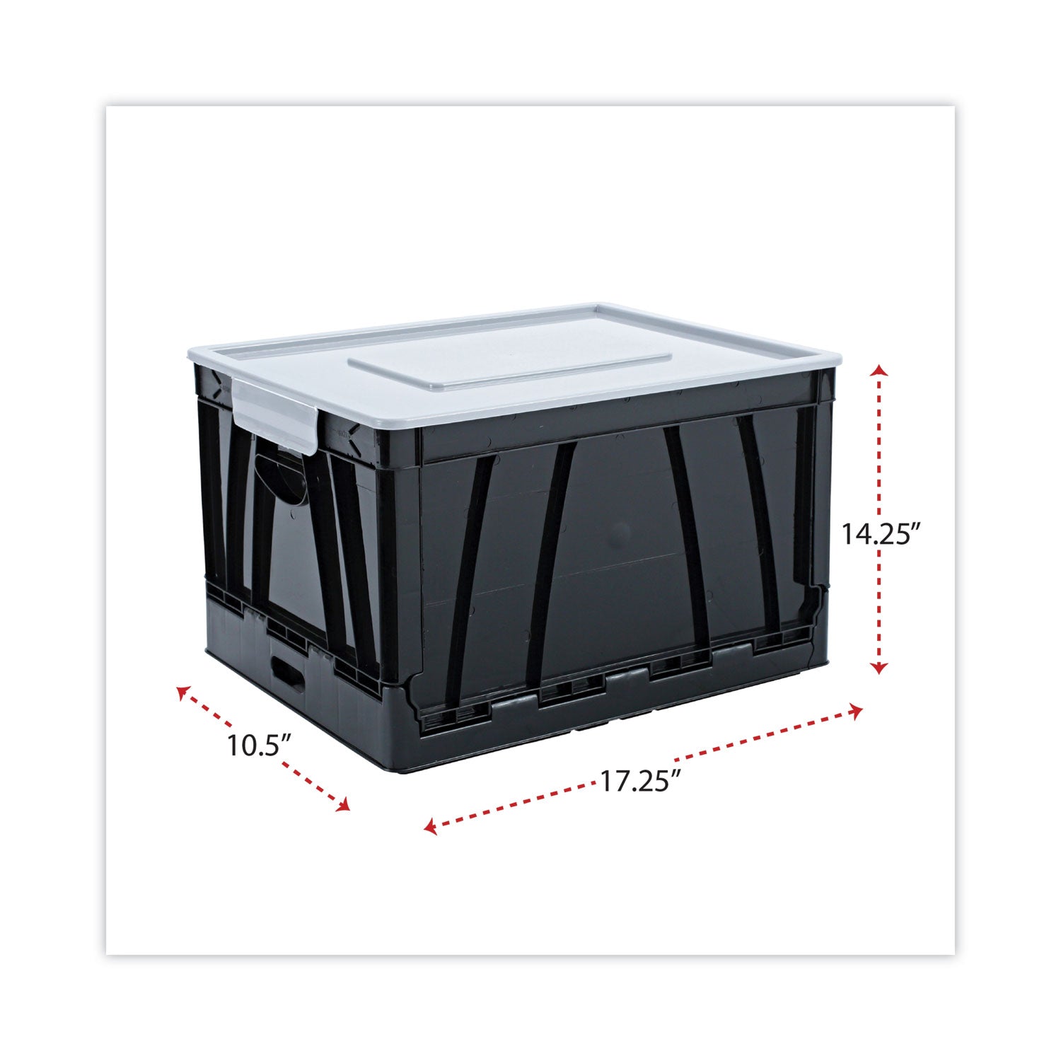 collapsible-crate-letter-legal-files-1725-x-1425-x-105-black-gray-2-pack_unv40010 - 2