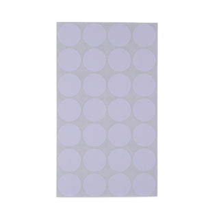 Self-Adhesive Removable Color-Coding Labels, 0.75" dia, White, 28/Sheet, 36 Sheets/Pack