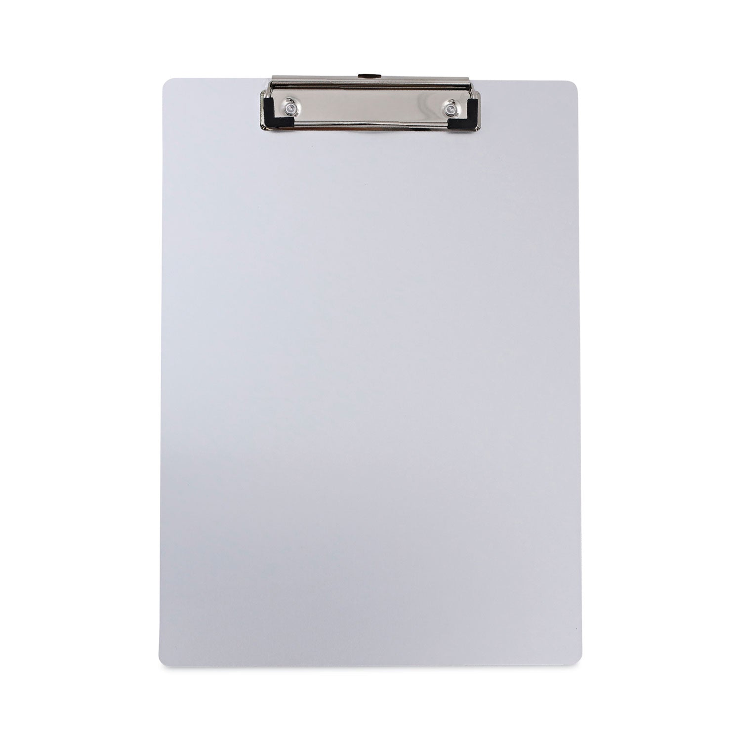 aluminum-clipboard-with-low-profile-clip-05-clip-capacity-holds-85-x-11-sheets-aluminum_unv40301 - 1