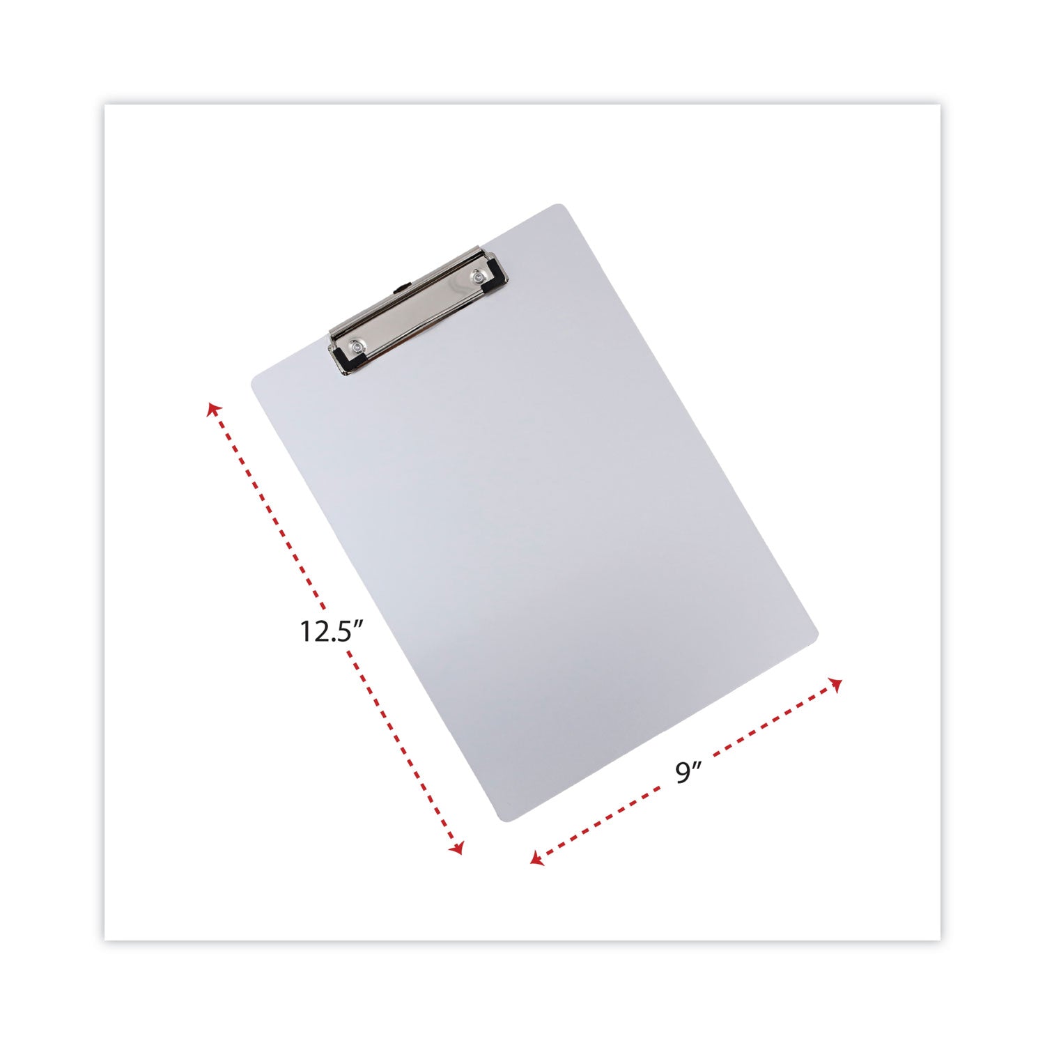 aluminum-clipboard-with-low-profile-clip-05-clip-capacity-holds-85-x-11-sheets-aluminum_unv40301 - 4