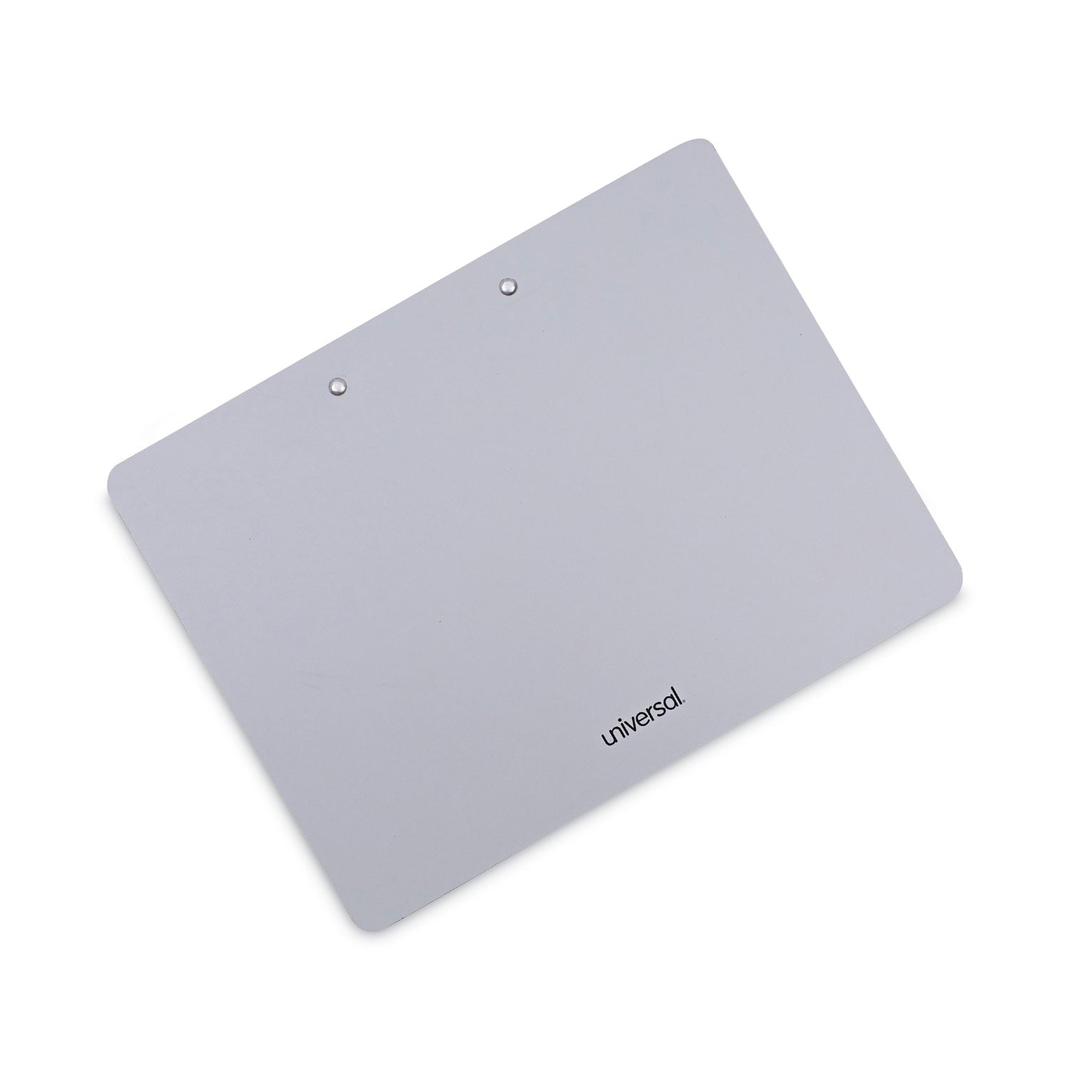 plastic-brushed-aluminum-clipboard-landscape-orientation-05-clip-capacity-holds-11-x-85-sheets-silver_unv40302 - 7