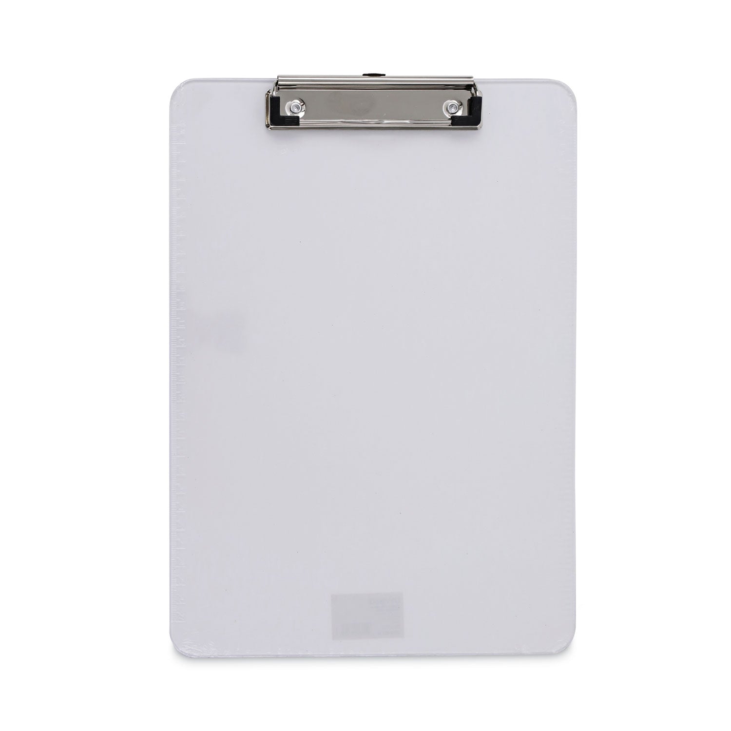 plastic-clipboard-with-low-profile-clip-05-clip-capacity-holds-85-x-11-sheets-clear_unv40310 - 1