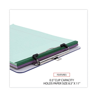 plastic-clipboard-with-low-profile-clip-05-clip-capacity-holds-85-x-11-sheets-clear_unv40310 - 4