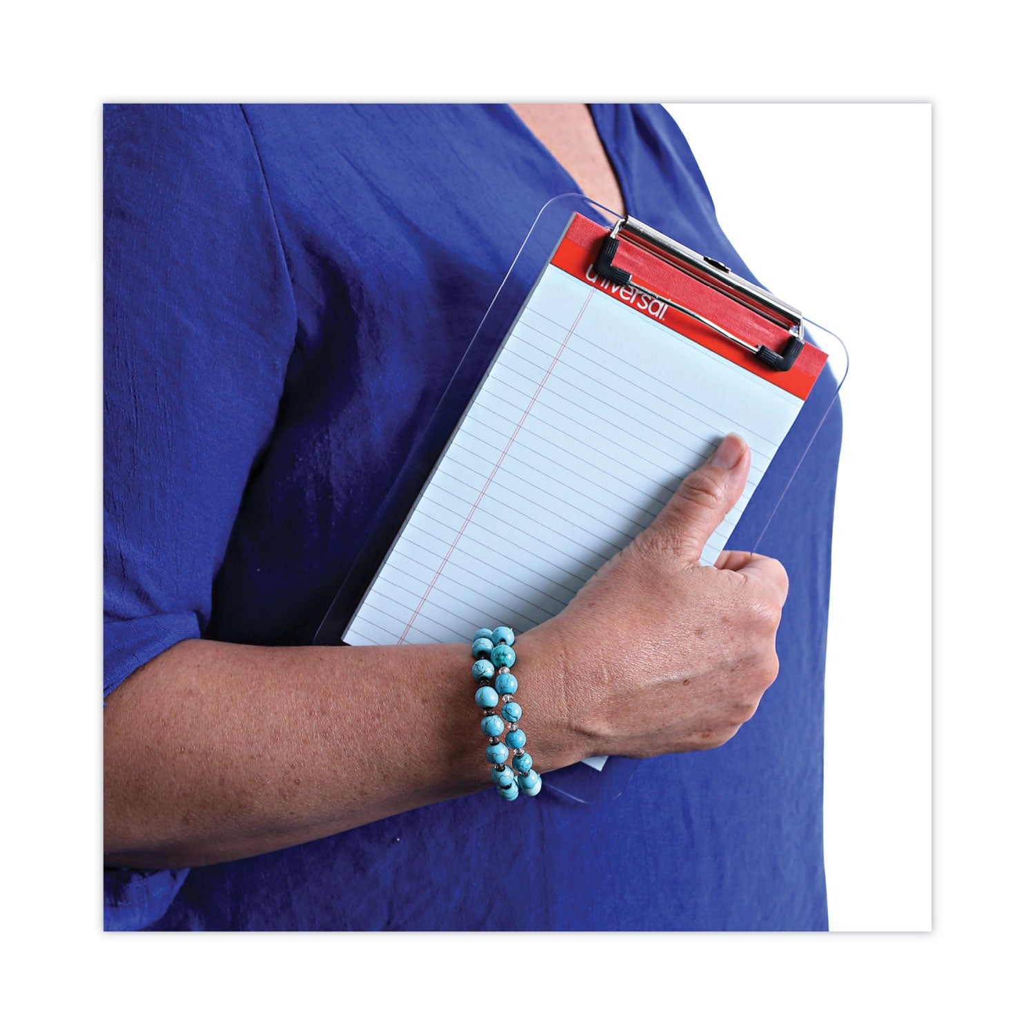 plastic-clipboard-with-low-profile-clip-05-clip-capacity-holds-5-x-8-sheets-clear_unv40312 - 6