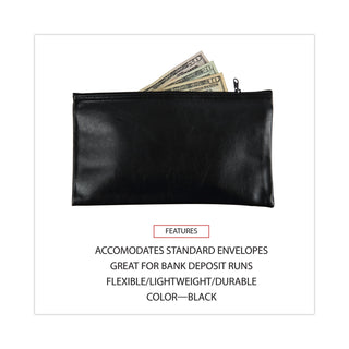 zippered-wallets-cases-leatherette-pu-11-x-6-black-2-pack_unv69021 - 4