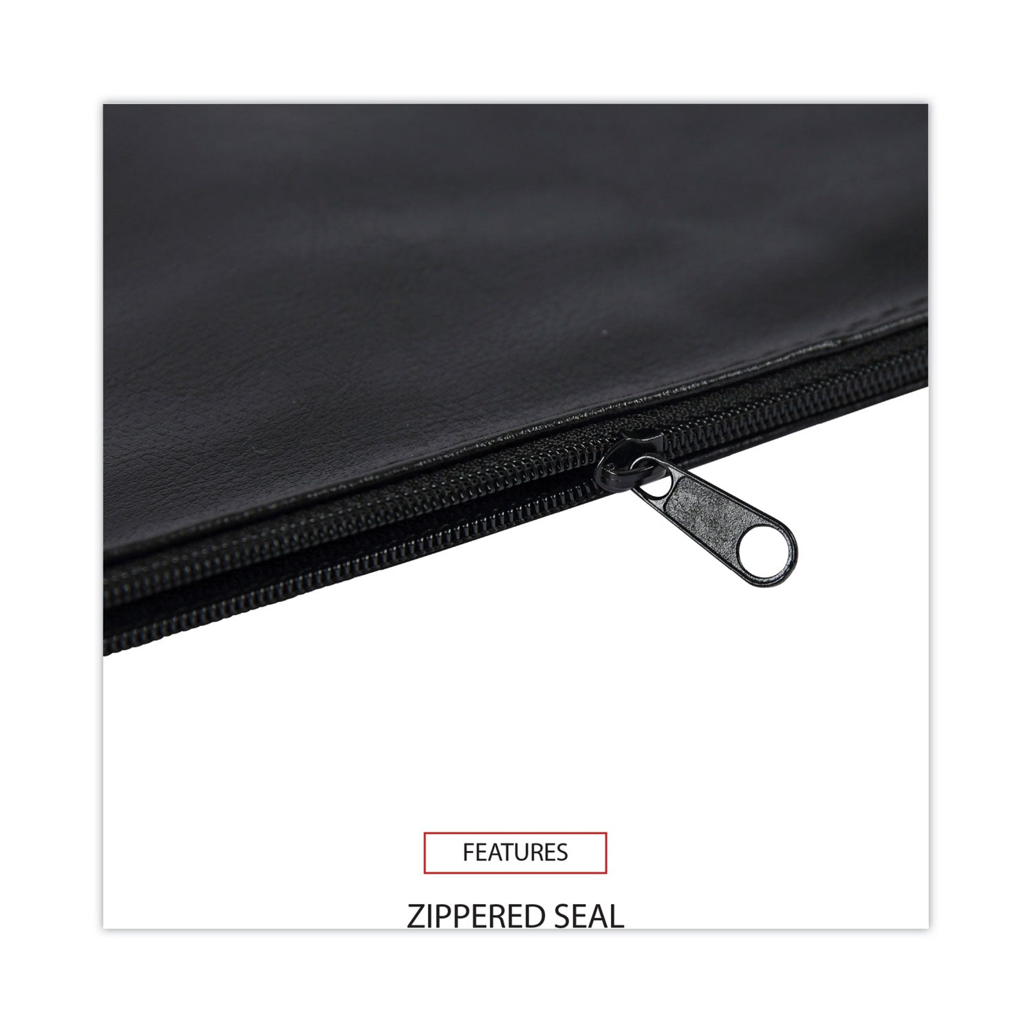 zippered-wallets-cases-leatherette-pu-11-x-6-black-2-pack_unv69021 - 7