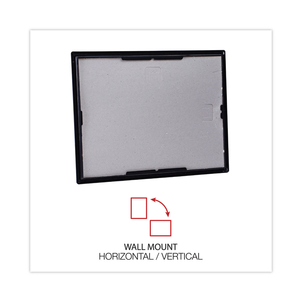 All Purpose Document Frame, 8.5 x 11 Insert, Black, 3/Pack