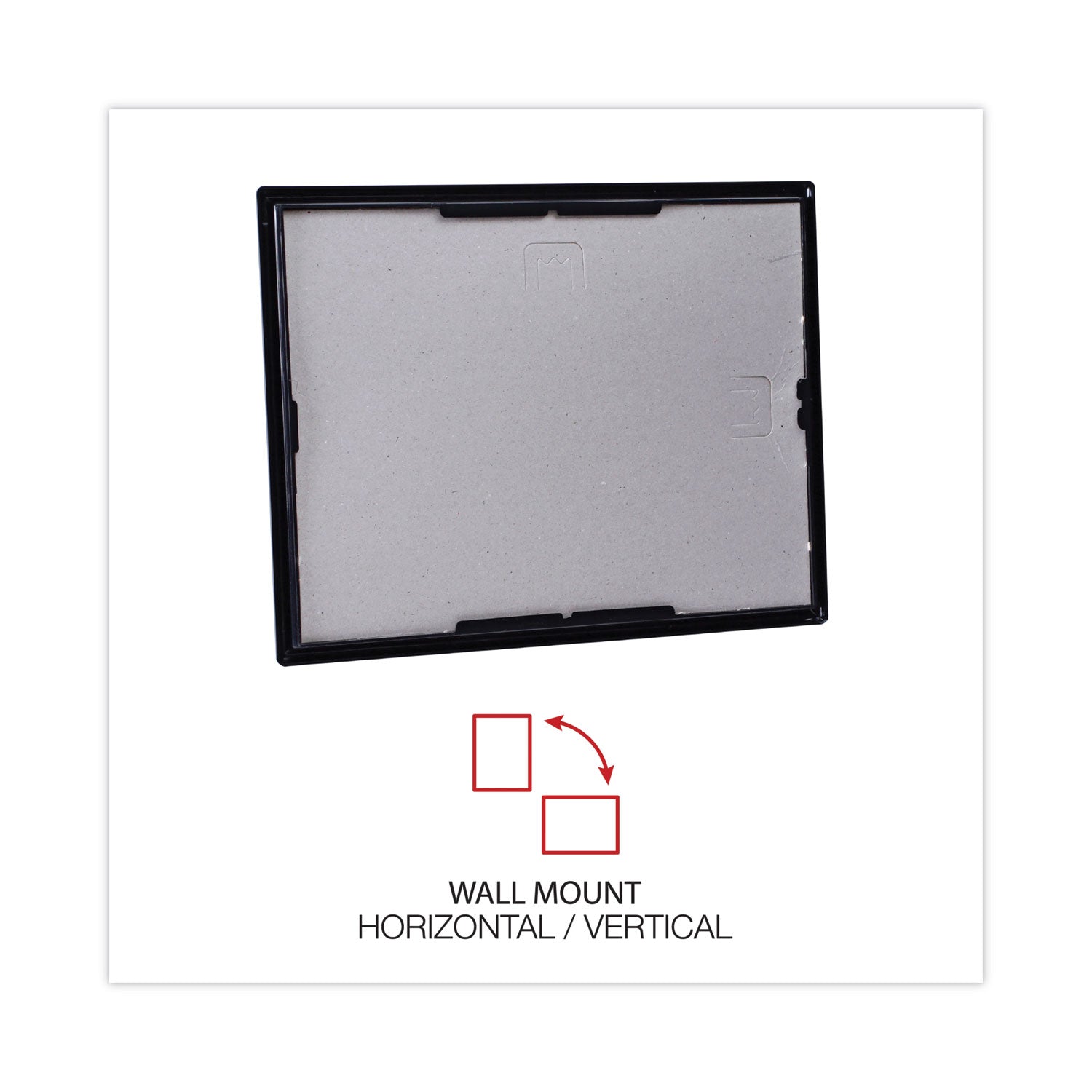 All Purpose Document Frame, 8.5 x 11 Insert, Black, 3/Pack