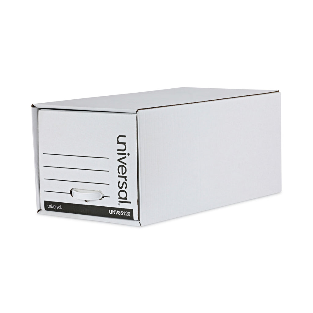 Economy Storage Drawer Files, Letter Files, White, 6/Carton - 