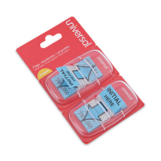 deluxe-message-arrow-flags-initial-here-blue-100-pack_unv99009 - 6