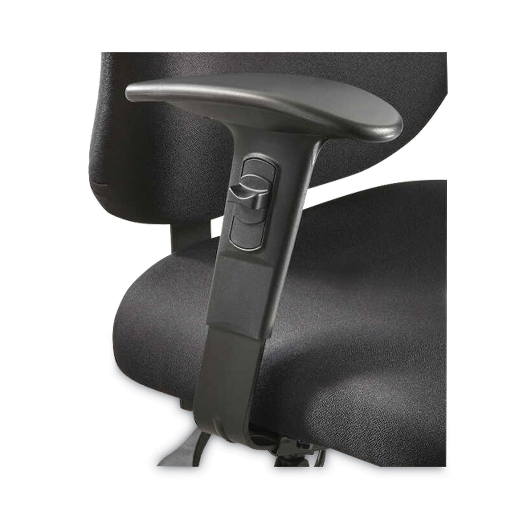 Alday Intensive-Use Chair, Supports Up to 500 lb, 17.5" to 20" Seat Height, Black - 
