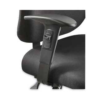 Alday Intensive-Use Chair, Supports Up to 500 lb, 17.5" to 20" Seat Height, Black - 