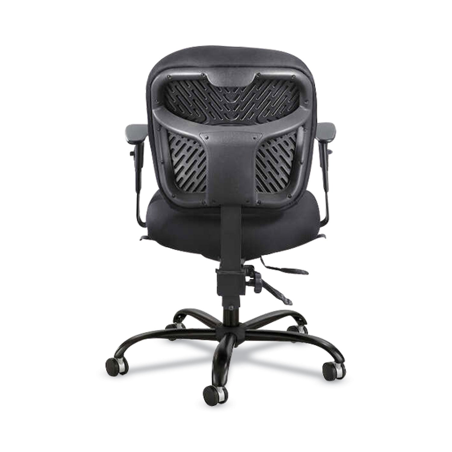 Alday Intensive-Use Chair, Supports Up to 500 lb, 17.5" to 20" Seat Height, Black - 
