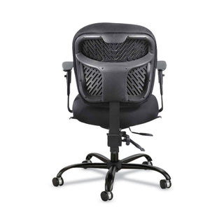 Alday Intensive-Use Chair, Supports Up to 500 lb, 17.5" to 20" Seat Height, Black - 