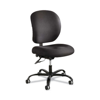 Alday Intensive-Use Chair, Supports Up to 500 lb, 17.5" to 20" Seat Height, Black - 