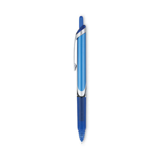 Precise V5RT Roller Ball Pen, Retractable, Extra-Fine 0.5 mm, Blue Ink, Blue Barrel