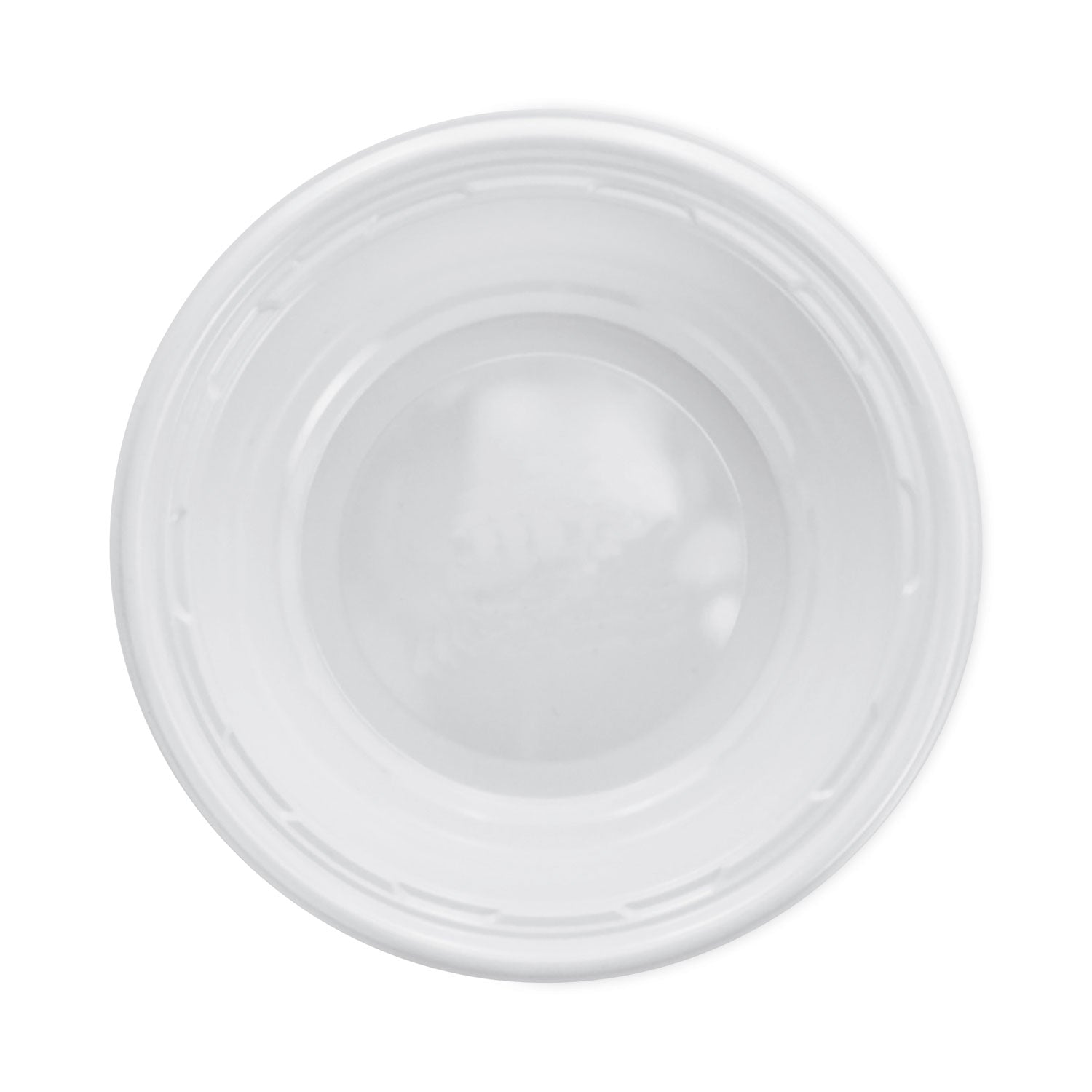 Famous Service Impact Plastic Dinnerware, Bowl, 5 to 6 oz, White, 125/Pack - 