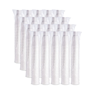 J Cup Insulated Foam Pedestal Cups, 44 oz, White, 300/Carton