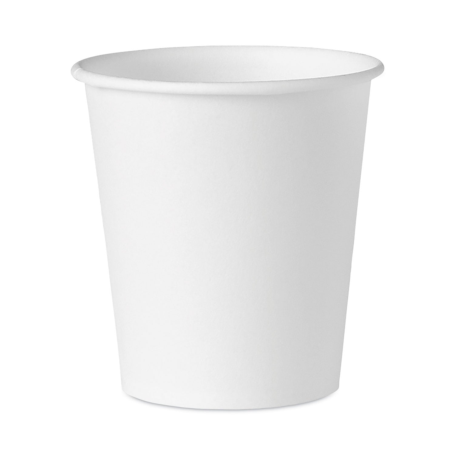 White Paper Water Cups, 3 oz, 100/Pack - 